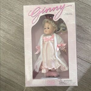 Vintage Ginny Pink and White Doll